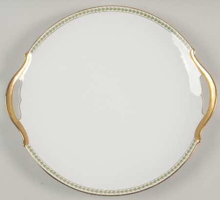 5856 Handled Cake Plate