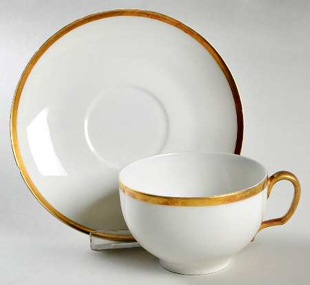5886 Flat Cup & Saucer Set