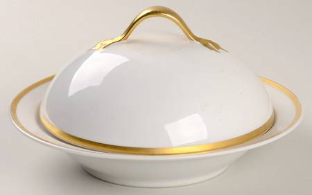 5886 Round Covered Butter