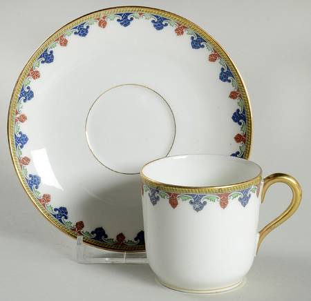 6044 Flat Demitasse Cup & Saucer Set