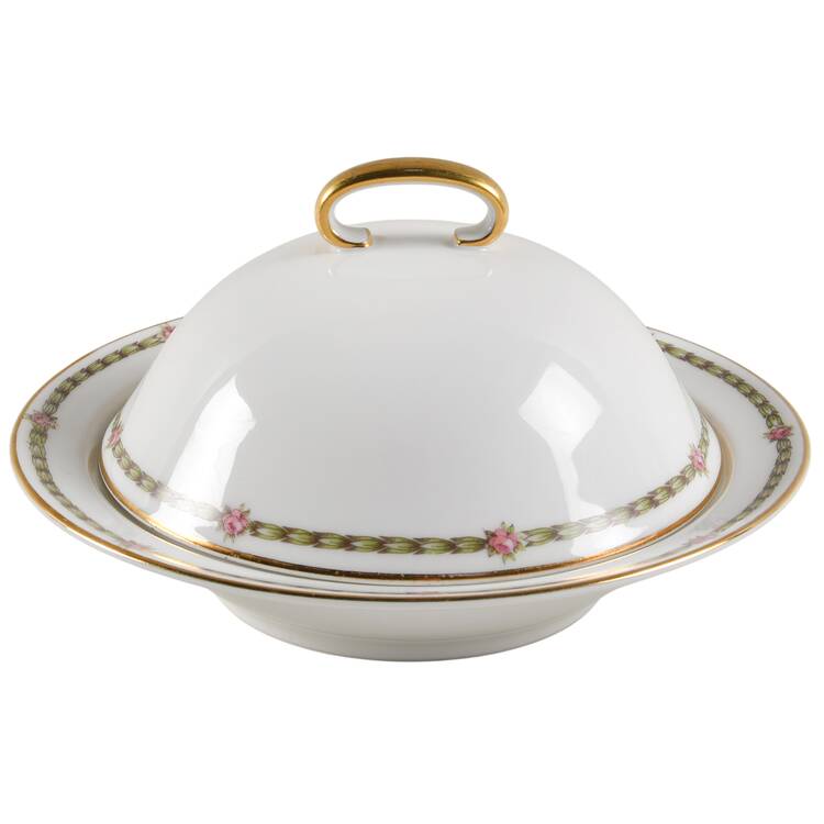 6439-6836 Round Covered Butter by Tressemanes & Vogt