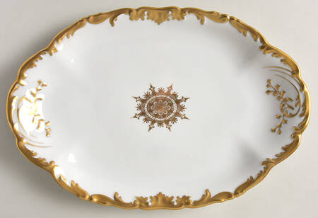 6537 11" Oval Serving Platter