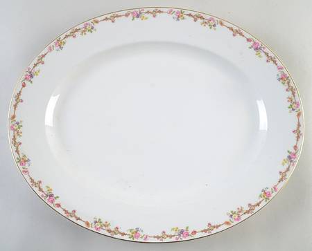6639 16" Oval Serving Platter