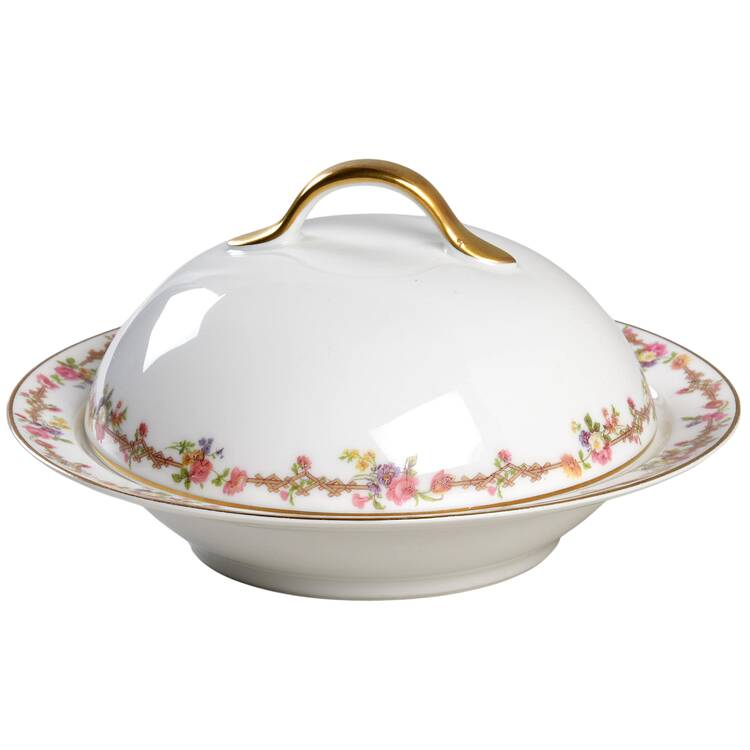 6639 Round Covered Butter