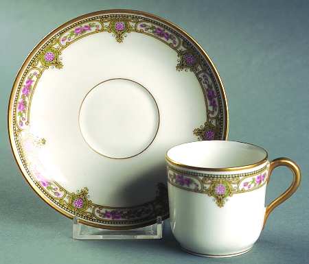 6892 Flat Demitasse Cup & Saucer Set