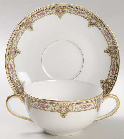 6892 Flat Bouillon Cup & Saucer