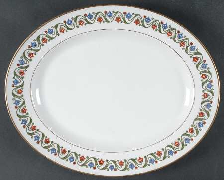 9110 15" Oval Serving Platter