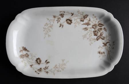 Marguerite 11" Oval Serving Platter