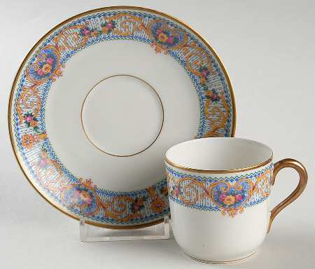 TRV58 Flat Demitasse Cup & Saucer Set