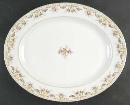 4711 15" Oval Serving Platter