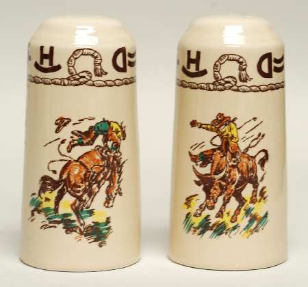 Westward Ho Salt & Pepper Set