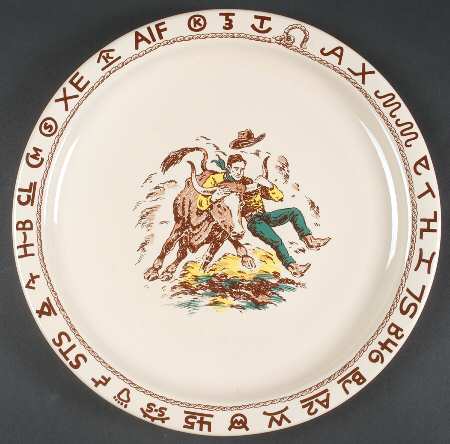 Westward Ho 13" Chop Plate (Round Platter)