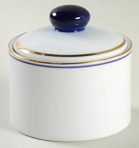 Halo Cobalt Sugar Bowl & Lid