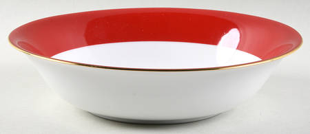Halo Red 9" Round Vegetable Bowl