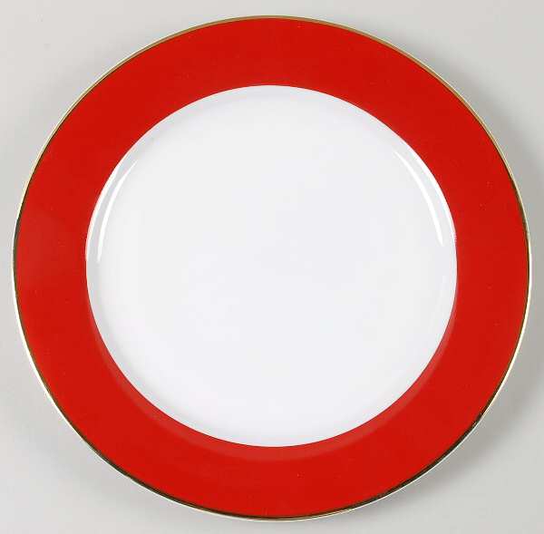 Halo Red 12" Chop Plate (Round Platter)