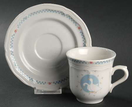 Moonlight Flat Cup & Saucer Set