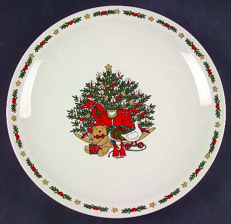 O Christmas Tree 11" Chop Plate (Round Platter)