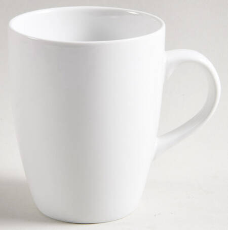 Classic White Barrel Mug