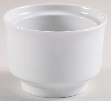 Classic White Sugar Bowl No Lid