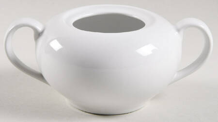 Classic White Sugar Bowl No Lid