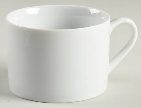 Classic White Flat Cup
