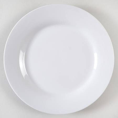 Classic White Dessert/Pie Plate