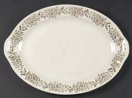 1111 1-2 13" Oval Serving Platter