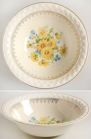 1222 9" Round Vegetable Bowl