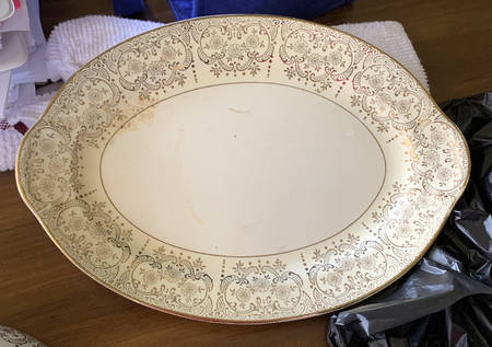 1806 13" Oval Serving Platter