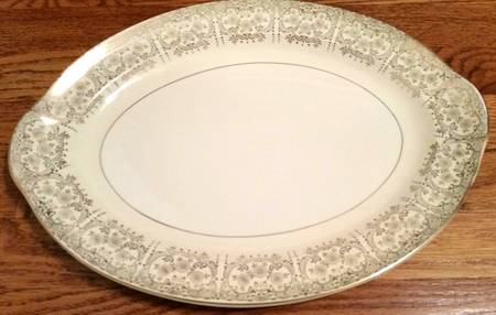 1806 14" Oval Serving Platter