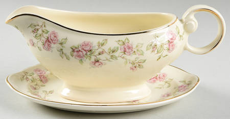 1863 Gravy Boat & Underplate/Relish