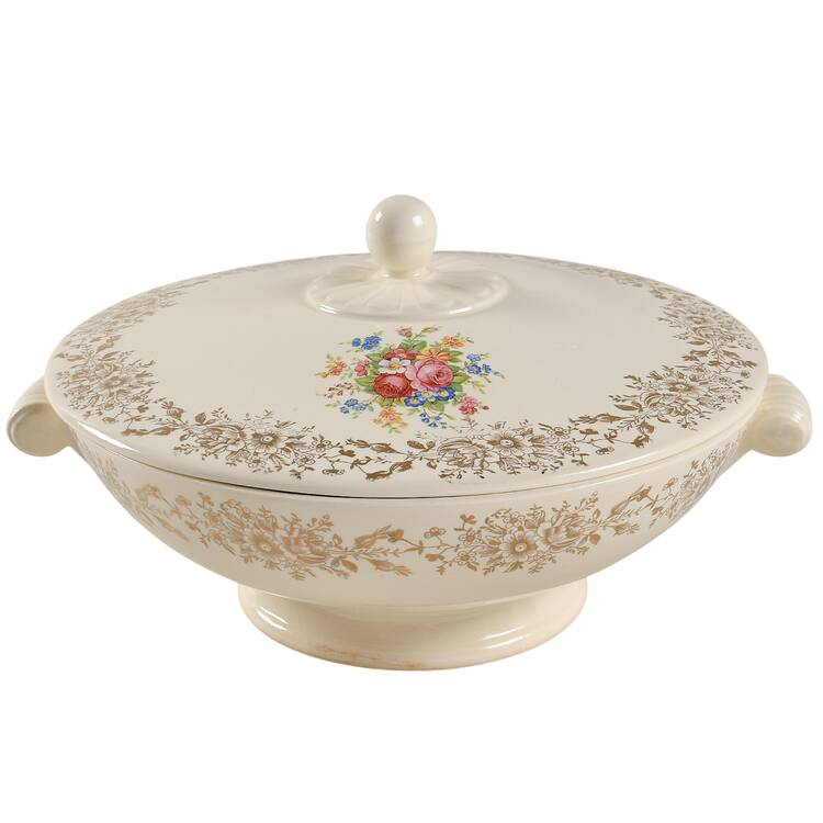 1871 Round Covered Vegetable