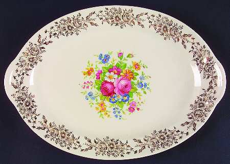 1871 11" Oval Serving Platter