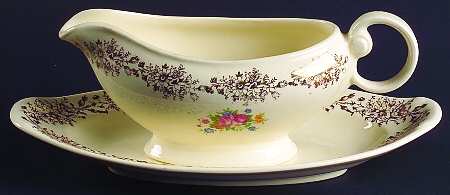 1871 Gravy Boat & Underplate/Relish