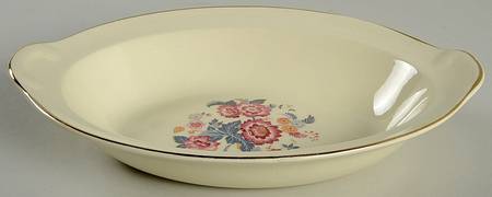 1915 10" Oval Vegetable Bowl