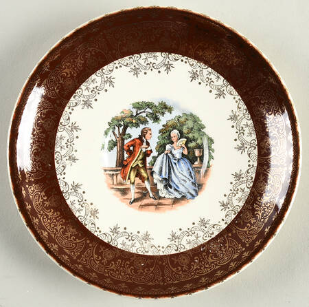 2176 Maroon Saucer