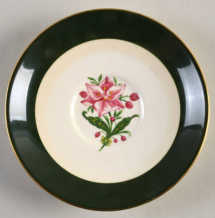Appalachian Heirloom Bonnie (Gold Trim) Saucer