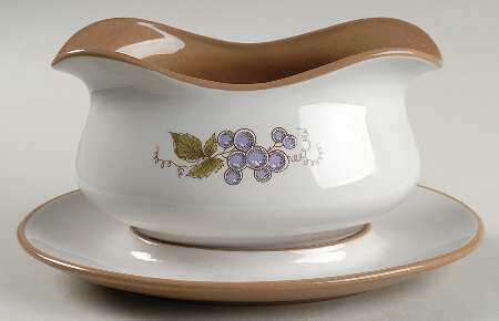 Arboresque Gravy Boat & Underplate