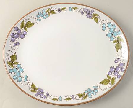 Arboresque 13" Oval Serving Platter