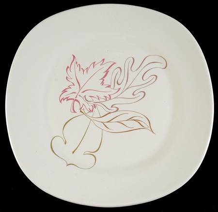 Autumn Leaves Salad Plate