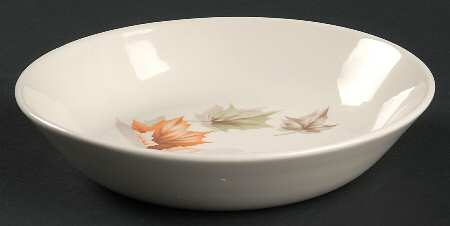 Autumn Spiral Coupe Cereal Bowl