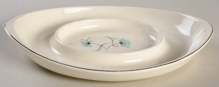 Blue Lace Underplate for Gravy Boat
