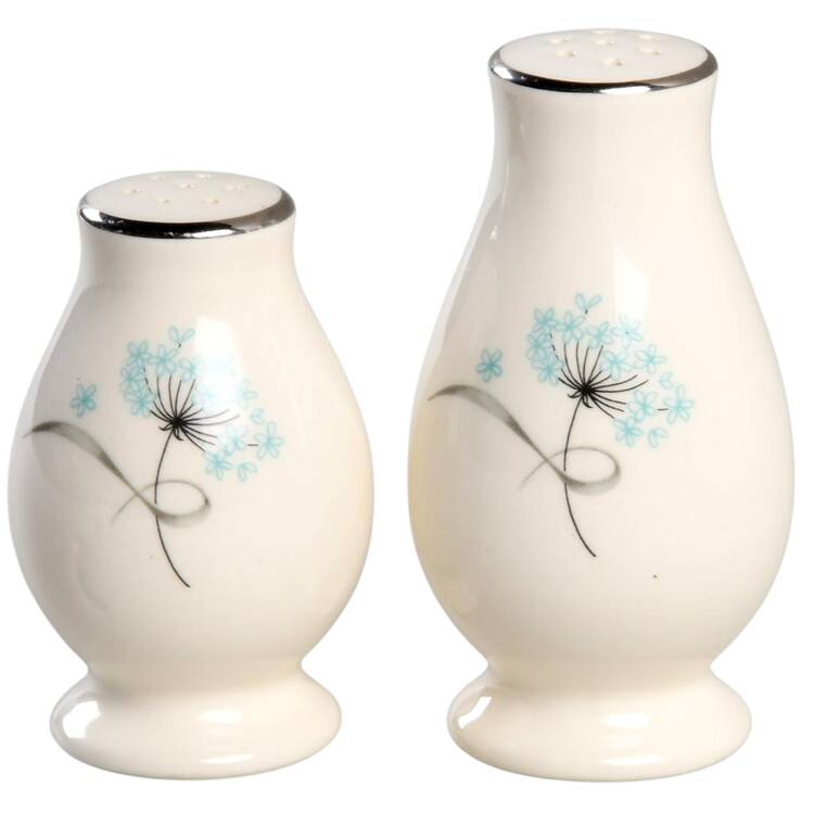 Blue Lace Salt & Pepper Set
