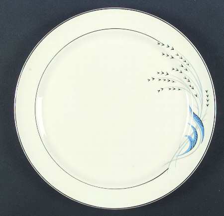 Blue Wheat Dinner Plate