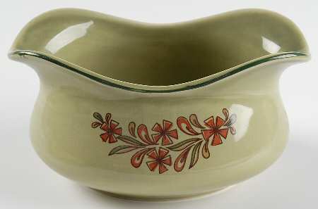 Bonnie Green Gravy Boat