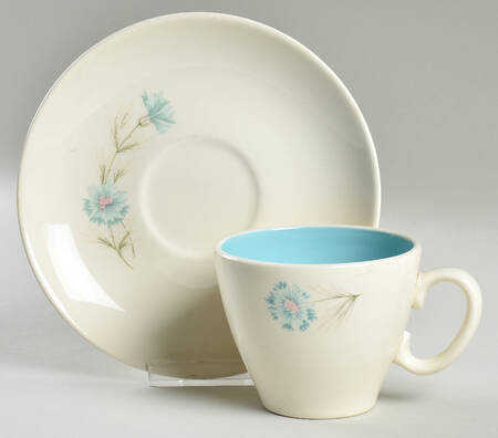 Boutonniere Flat Cup & Saucer Set