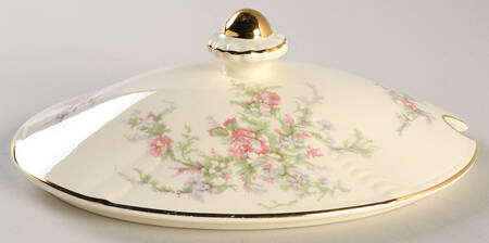 Bridal Flower Lid for Tureen