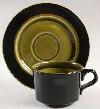 Capistrano Flat Cup & Saucer Set