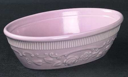 Oven Serve Pink Open Individual Casserole
