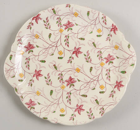 Chelsea Chintz Handled Cake Plate